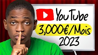 COMMENT MONÉTISER RAPIDEMENT SA CHAINE YOUTUBE EN 2023 [upl. by Yellek]