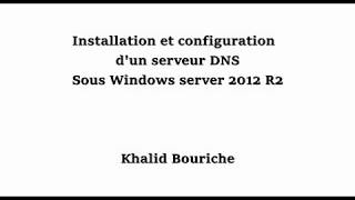 Installation et configuration dun serveur DNS [upl. by Bronk]