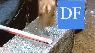 Blacksmithing for beginners Basic Forging 1 [upl. by Adnahcir]