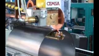 Longitudinal seam welding boilers outer shell [upl. by Auston445]