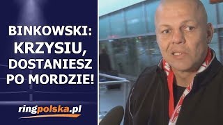 █▬█ █ ▀█▀ ARTUR BINKOWSKI KRZYSIU DOSTANIESZ PO MORDZIE [upl. by Enida]