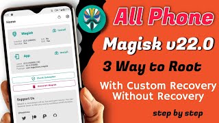 3 New method to Root Android Phone in 2021  Root Without Recovery  How to use Magisk v220 [upl. by Greenleaf]