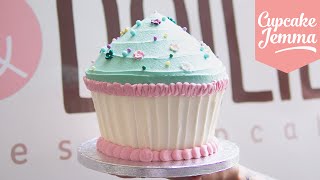 Giant Cupcake Masterclass HowTo  Cupcake Jemma [upl. by Bradford]