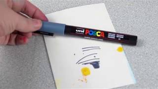 Prime Your POSCA pen [upl. by Kordula]