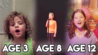 Hayley LeBlanc Singing Through The Years [upl. by Nananne]