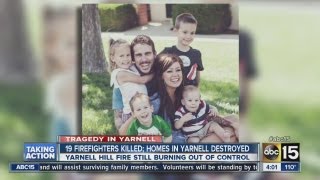 19 firefighters killed in Yarnell Hill Fire [upl. by Keith]