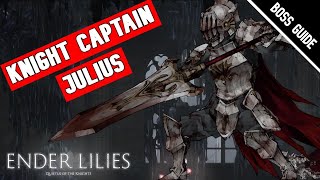 How to BEAT KNIGHT CAPTAIN JULIUS in Ender Lilies [upl. by Otirecul]