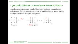 Introducción a la Halogenación Radicalaria de Alcanos [upl. by Rice787]