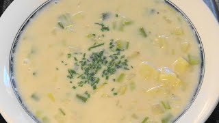 Kartoffelsuppe mit Lauch [upl. by Rinum]