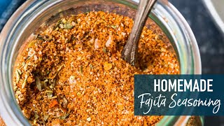 Homemade Fajita Seasoning [upl. by Mcintyre]