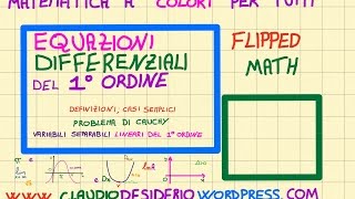 equazioni differenziali lineari [upl. by Pacheco]