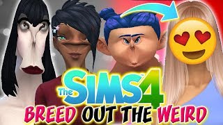 The Sims 4 Breed Out The Weird Challenge EXTREME SLIDER EDITION [upl. by Znerol215]