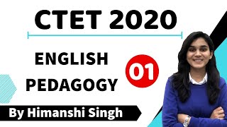 CTET2020 English Pedagogy by Himanshi Singh  Part01 [upl. by Iknarf381]