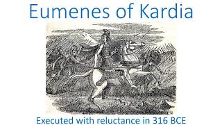 Eumenes of Kardia executed with reluctance in 316 BCE [upl. by Darryn]