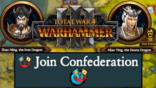 How to Confederate in Warhammer 3 [upl. by Bernarr870]