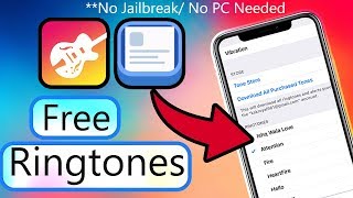 How To Set Any SONG as RINGTONE On iPhone For Free [upl. by Nogaem]