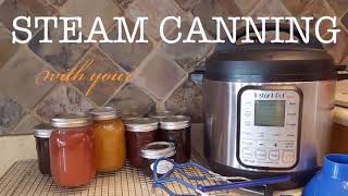 Instant Pot Steam Canning Part One [upl. by Nehte]