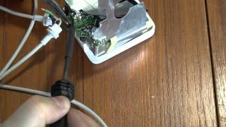 How to repair an Apple MacBook power supply MagSafe [upl. by Yancey]