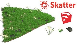 How to Use Skatter Plugin in SketchUp  Part 1 [upl. by Najed613]