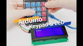 207  Arduino Keypad and LCD display [upl. by Malkin]