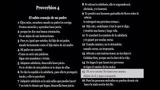 Proverbios 4  Biblia Dramatizada NTV [upl. by Elleirua927]