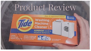 Tide Washing Machine Cleaner Review  Tide vs Affresh [upl. by Diandra323]