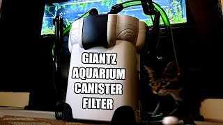 How To Setup Canister Filter  Giantz 2400 LH [upl. by Ehcram]