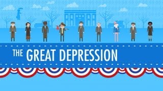 The Great Depression Crash Course US History 33 [upl. by Wynne]