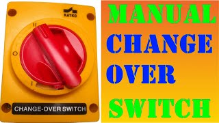 How a Manual Changeover Switch Works [upl. by Znerol]