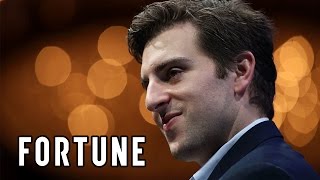 Interview With Airbnb CEO Brian Chesky  Fortune [upl. by Siuqram]