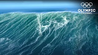 Are these the largest Waves ever surfed  Nazare 2020 The Beast Awakens [upl. by Eiramenna]