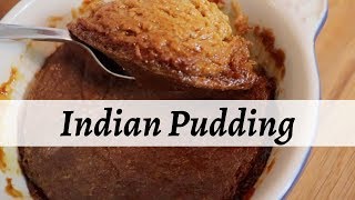 Indian Pudding  Thanksgiving Dessert [upl. by Wise]