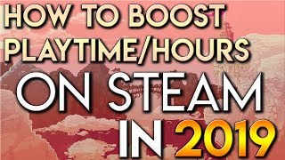 How to Boost PlaytimeHours on Steam in 2019 Using Idle Master Extended [upl. by Attela]