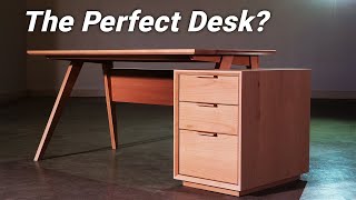 How to Build a Desk  Woodworking [upl. by Daisie7]