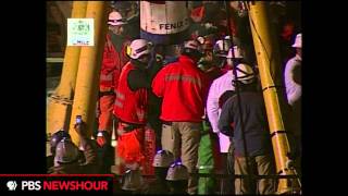 The First Chilean Miner Is Rescued [upl. by Monahon]