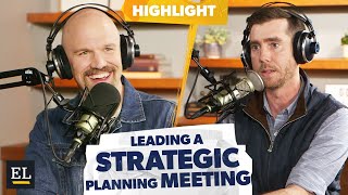 How to ACTUALLY Lead a Strategic Planning Meeting [upl. by Bouldon]