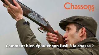 Comment bien épauler son fusil de chasse [upl. by Aehcim]