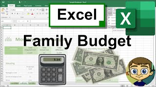 Creating a Family Budget with Excel [upl. by Etak]