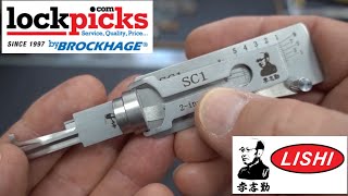 1558 Review Lishi SC1 SC4 and KW5 Picks [upl. by Aeduj]