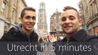 Utrecht in 5 minutes  Travel Guide  Mustsees for your city tour [upl. by Killian]