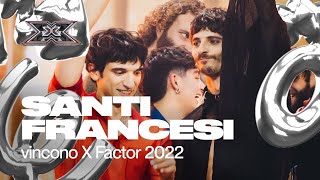 I SANTI FRANCESI VINCONO X FACTOR 2022 [upl. by Rainer]