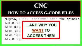 CNC Machines  What Is Gcode Why You Want To Know amp How To Access G Code Programs  Garrett Fromme [upl. by Base]