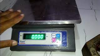 How to Calibration 30kg weighing scale [upl. by Eenyaj]