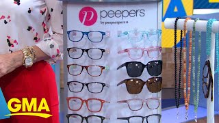 GMA Deals and Steals from a small business on eyewear l GMA [upl. by Khalid]