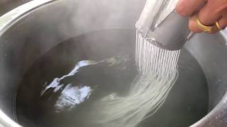 Thai Rice Flour Noodles Recipe [upl. by Rothberg]