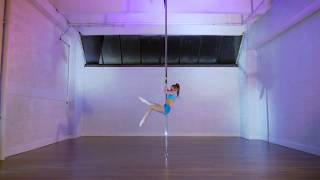 7 RingsAriana Grande Pole routine [upl. by Gnilyam933]