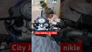 Next a day ki starting kaisi hui kashmirbiketrip travel jammurider [upl. by Olinad]