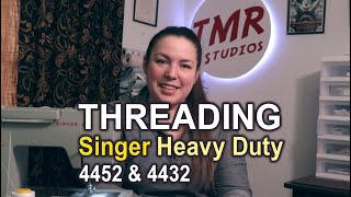 HOW TO Thread A Sewing Machine  Singer Heavy Duty  Sewing Tutorial [upl. by Yenitirb18]