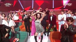 BTS GFRIEND Reaction to Sunmi Gashina MBC Gayo Daejaejon [upl. by Enimaj749]