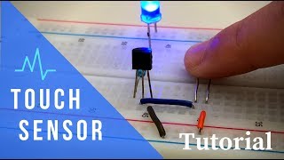 How To Make a Touch Sensor Circuit Using Only Transistor [upl. by Adlesirc]